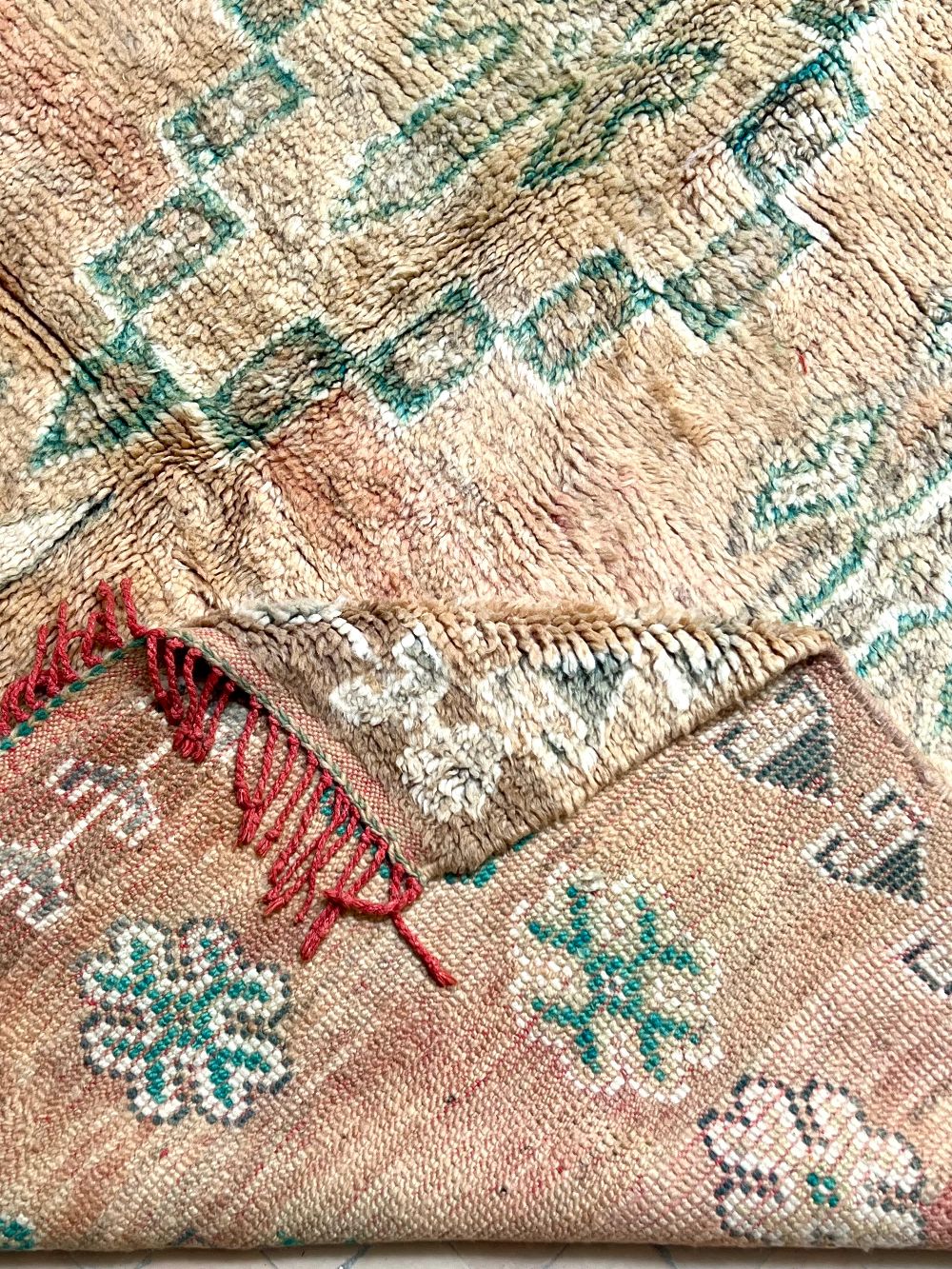 Marokkolainen vintage Boujaad matto 250x205cm