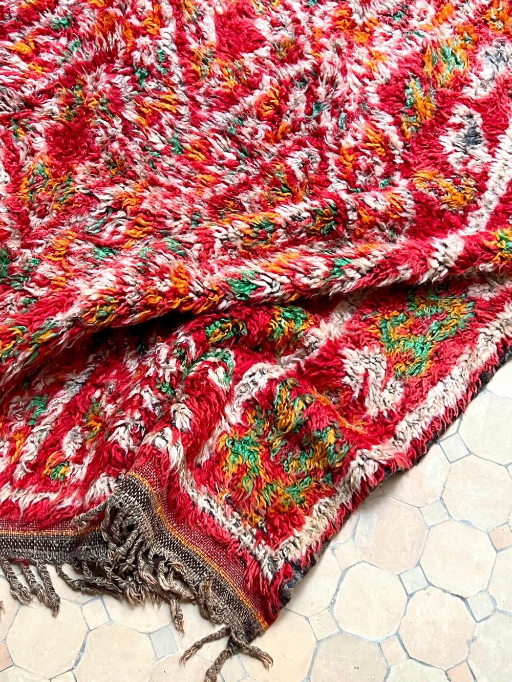 Moroccan Vintage Zayane Rug 255x175cm