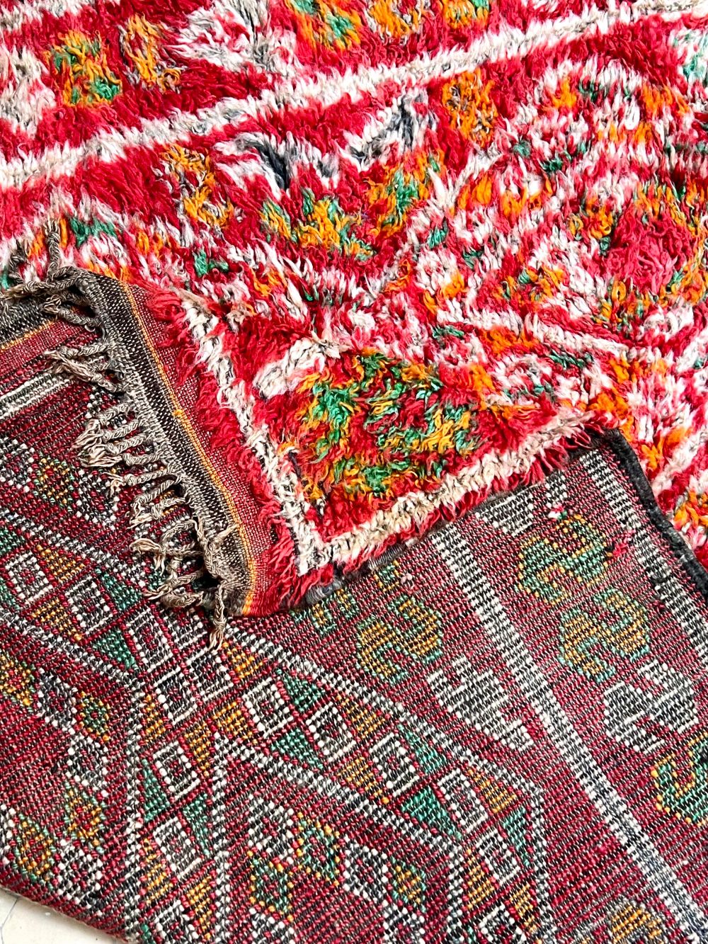 Moroccan Vintage Zayane Rug 255x175cm