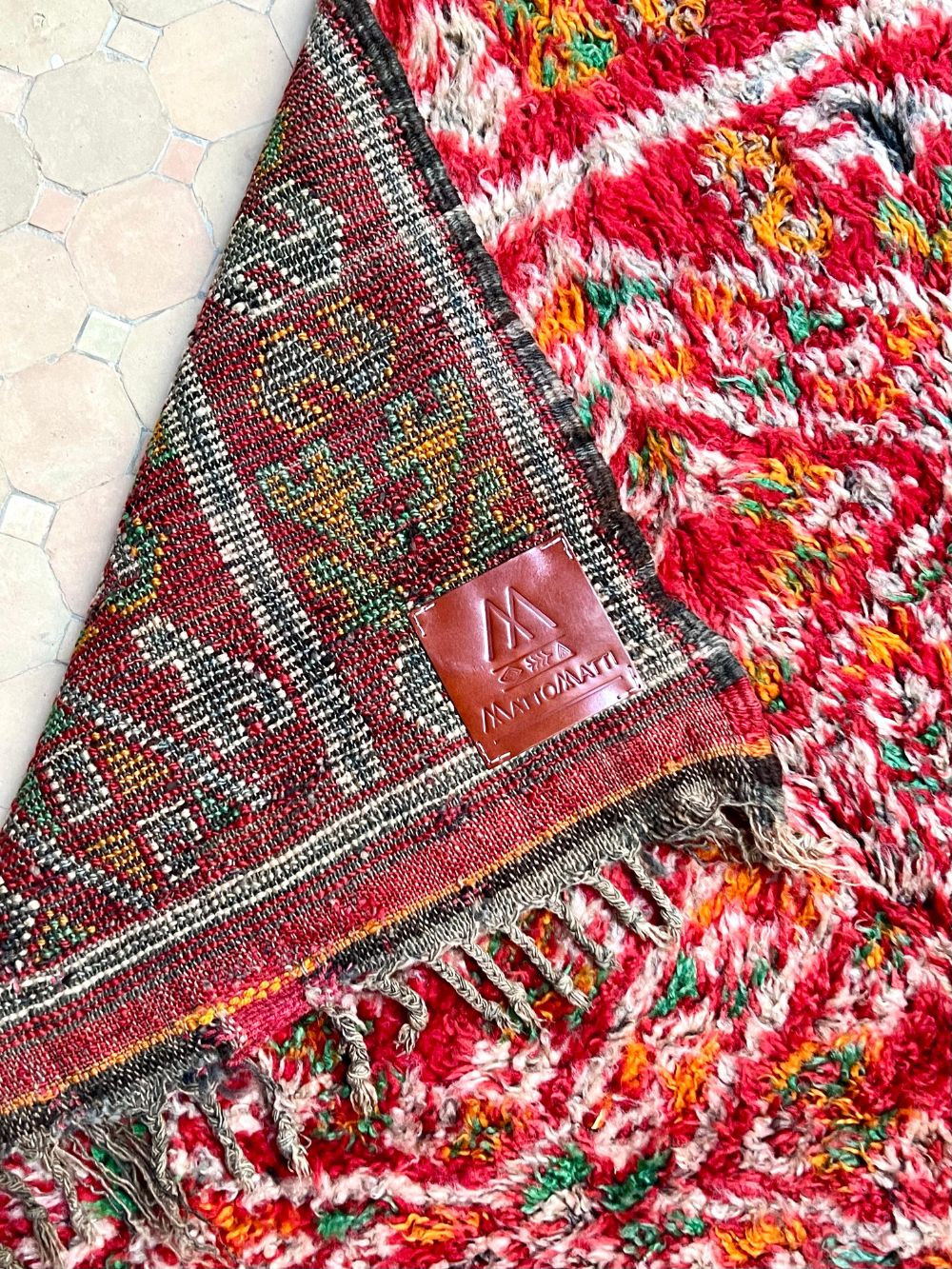Moroccan Vintage Zayane Rug 255x175cm