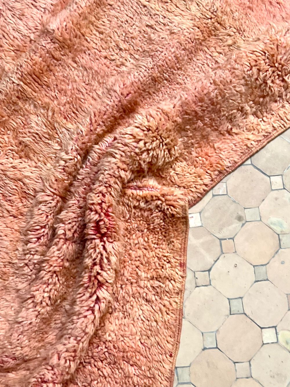 Moroccan Vintage Monochrome Rug 285x190cm