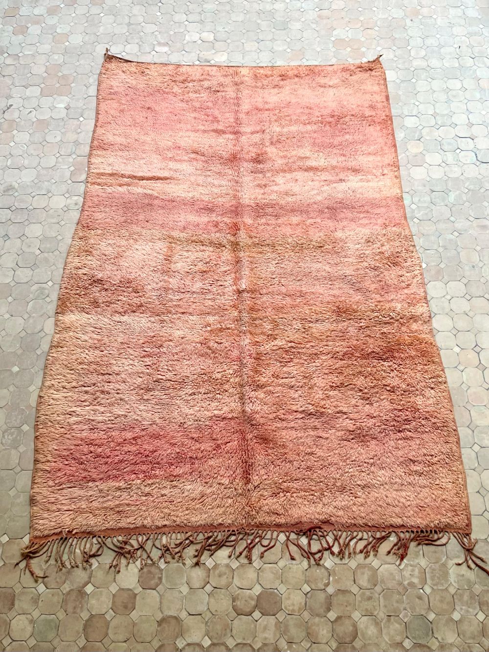 Moroccan Vintage Monochrome Rug 285x190cm