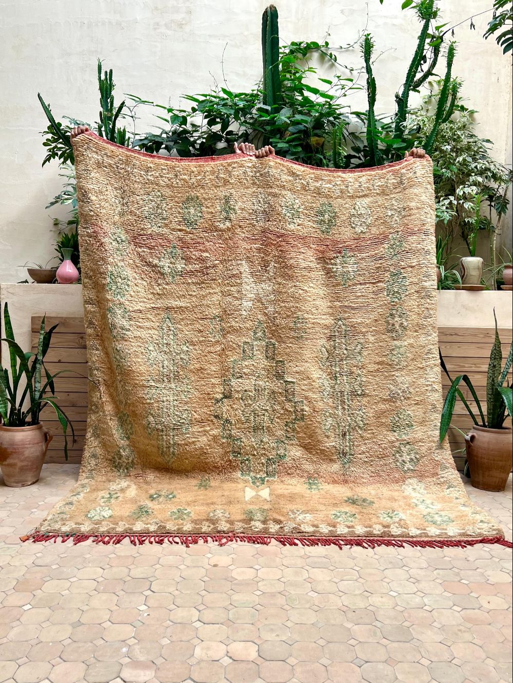 Marokkolainen vintage Boujaad matto 250x205cm
