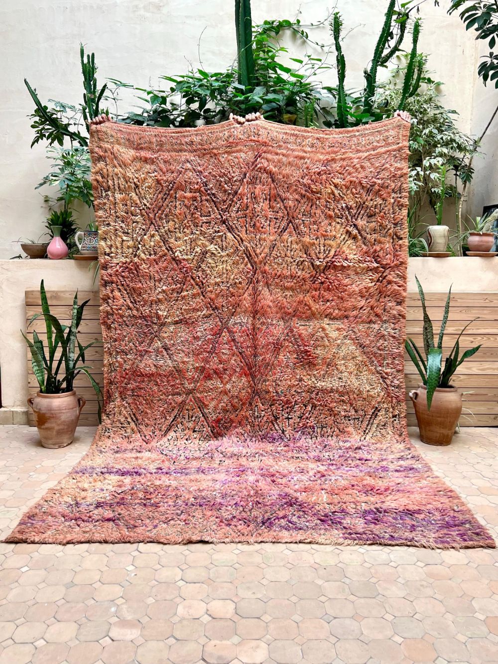 Moroccan Vintage Zayane Rug 310x190cm