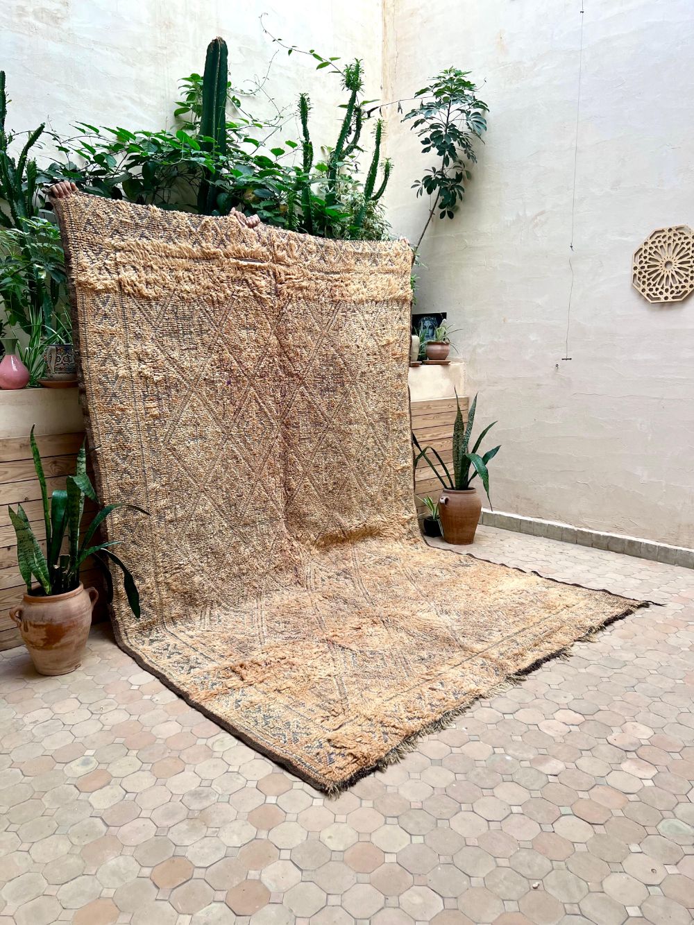 Marokkolainen vintage Zayane matto 320x215cm