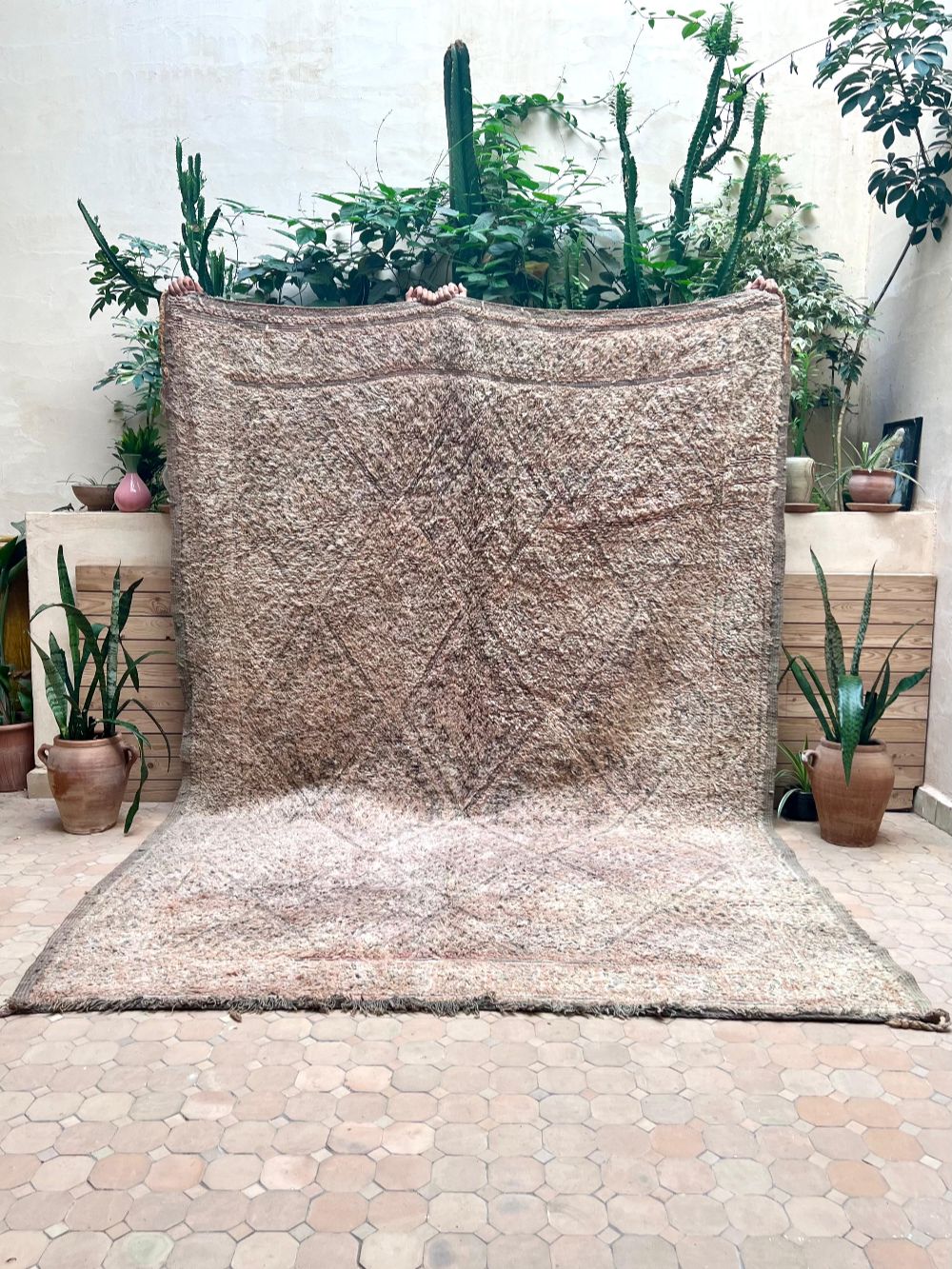 Moroccan Vintage Zayane Rug 325x220cm