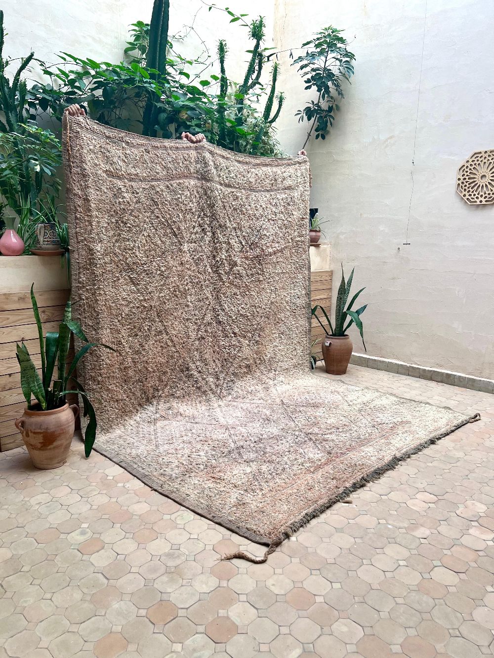 Moroccan Vintage Zayane Rug 325x220cm