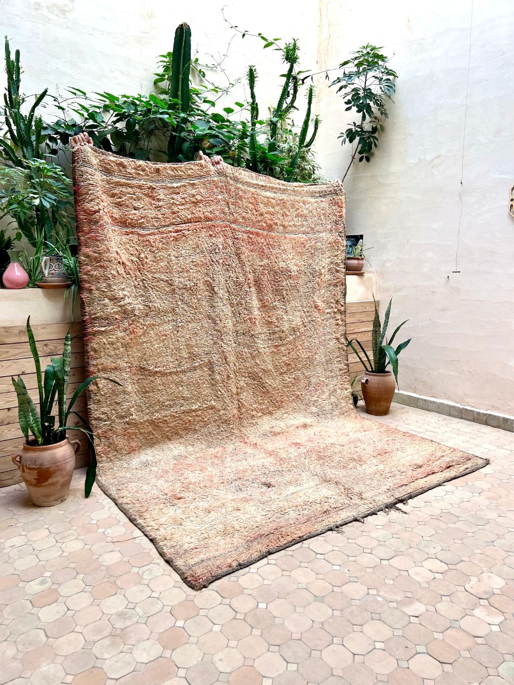 Moroccan Vintage Zayane Rug 305x210cm