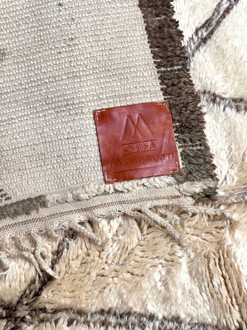 Reserved Päivi: Moroccan Vintage Beni Ouarain Rug 300x190cm