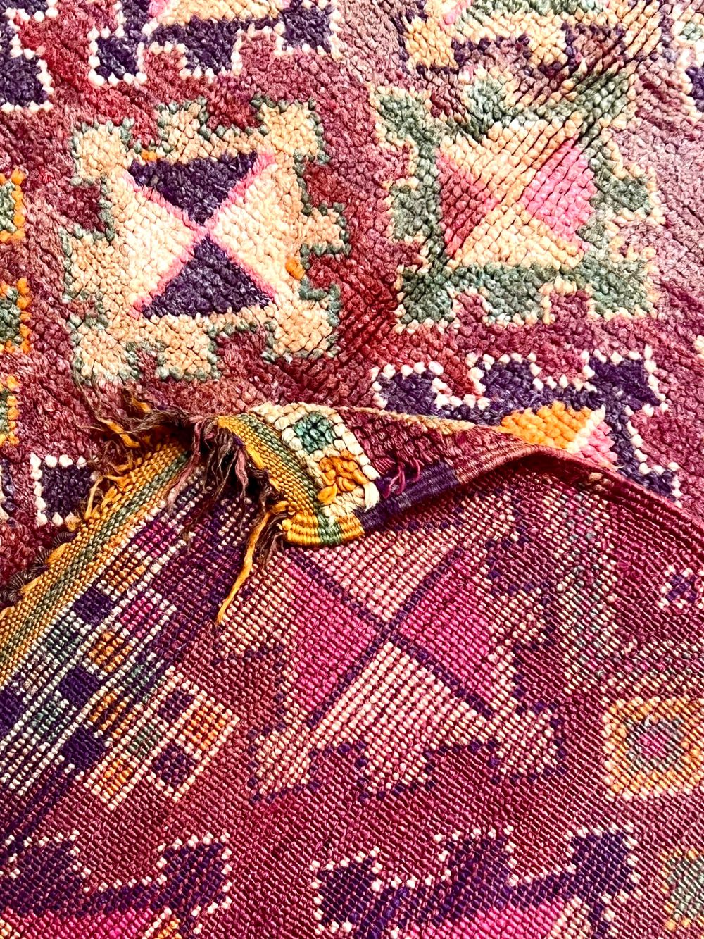 Moroccan Vintage Boujaad Rug 245x180cm