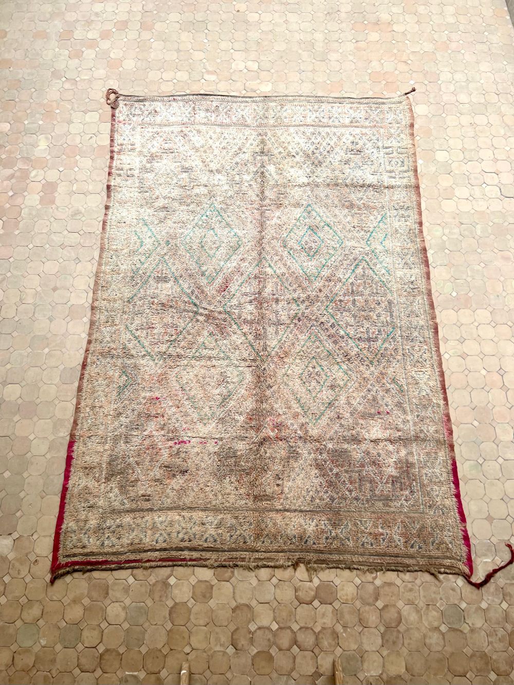 Moroccan Vintage Zayane Rug 300x200cm