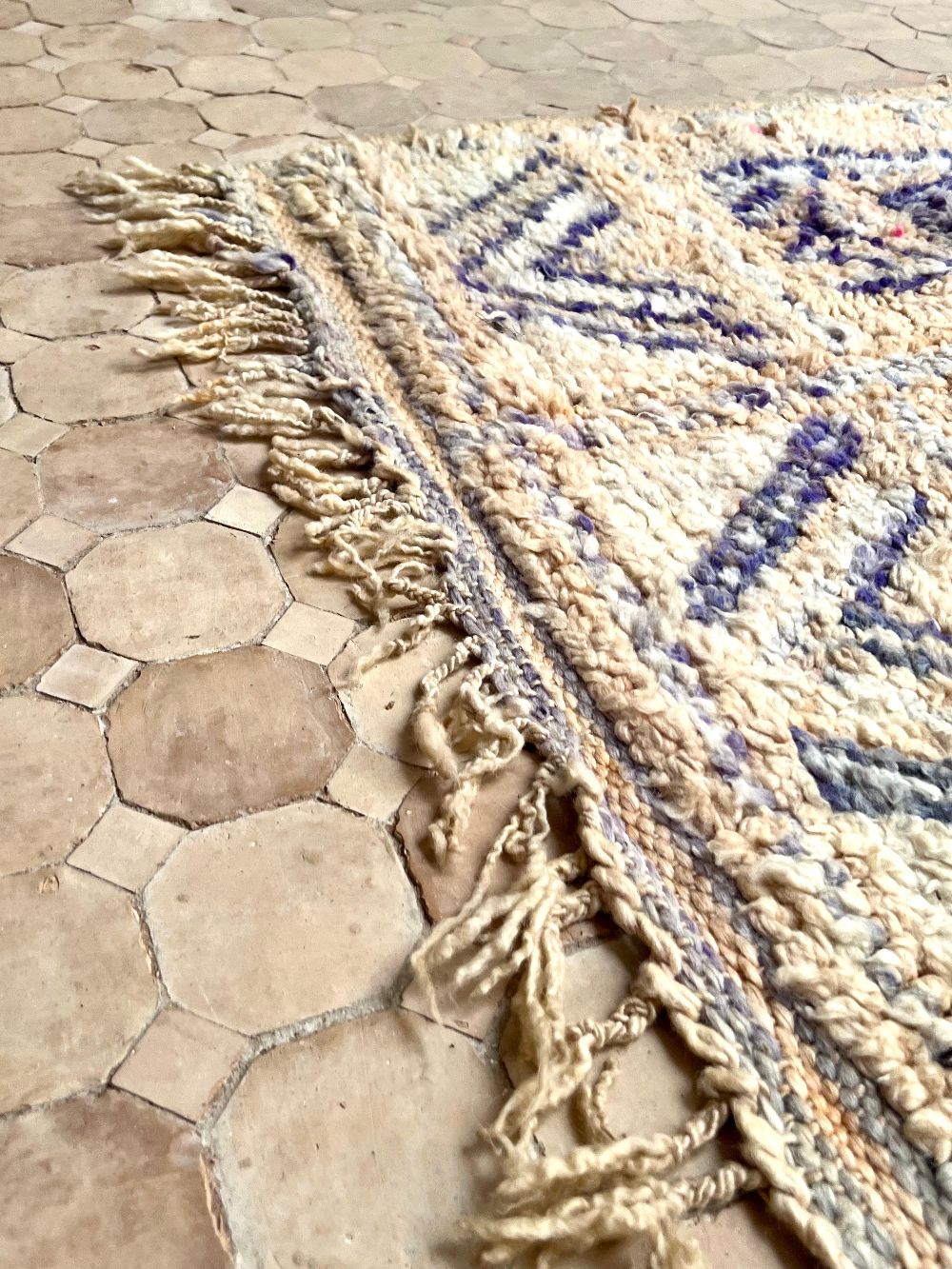 Moroccan Vintage Boujaad Rug 205x165cm