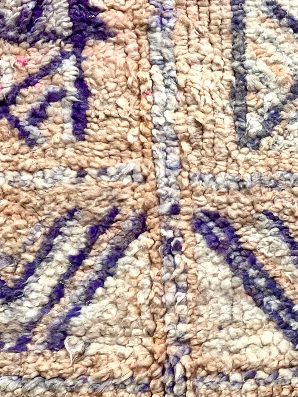 Moroccan Vintage Boujaad Rug 205x165cm