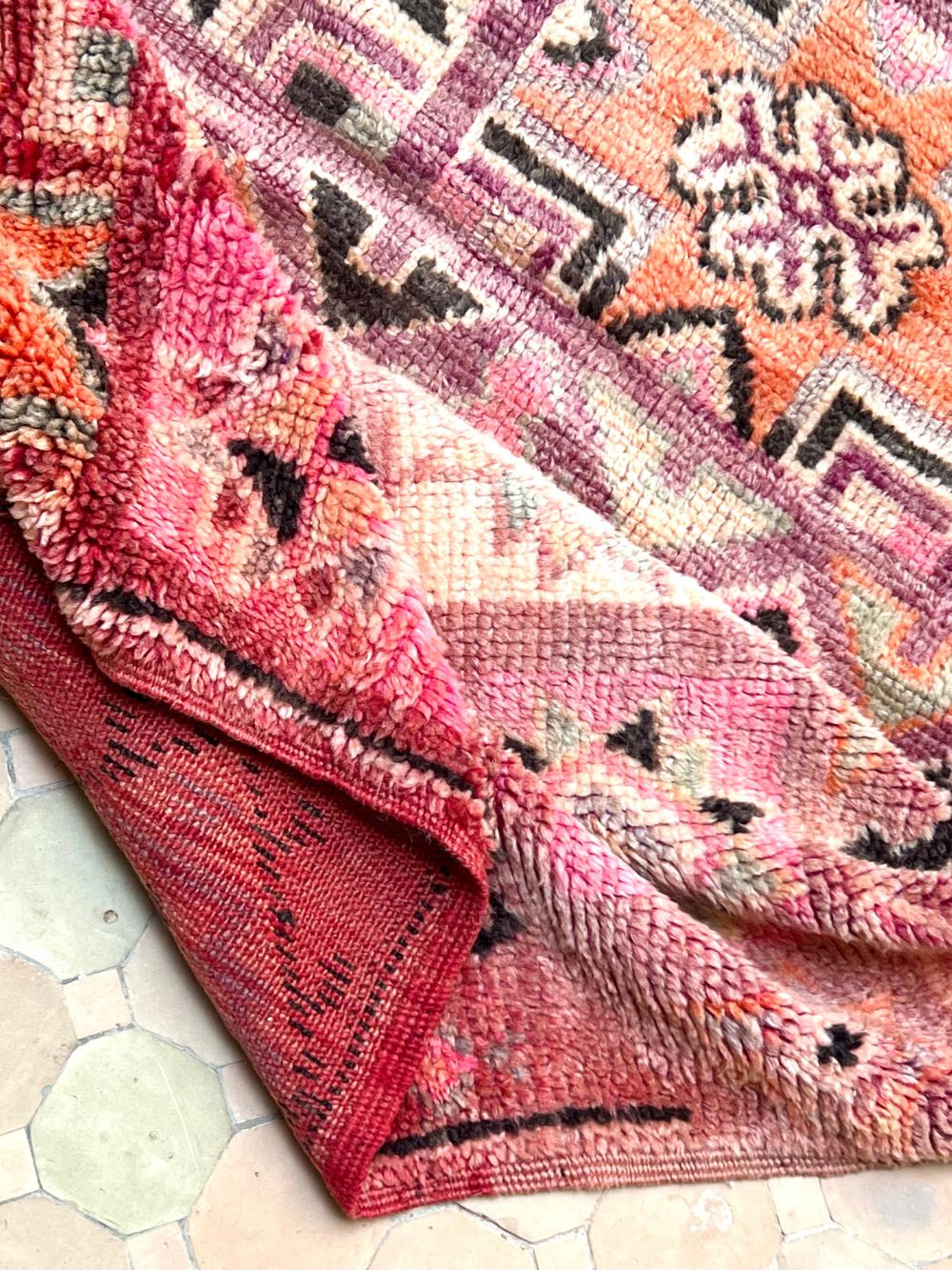 Marokkolainen vintage Boujaad matto 290x175cm