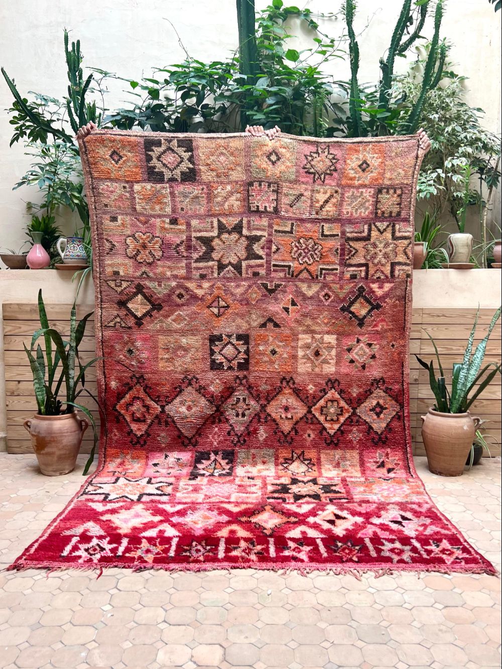 Moroccan Vintage Boujaad Rug 290x175cm
