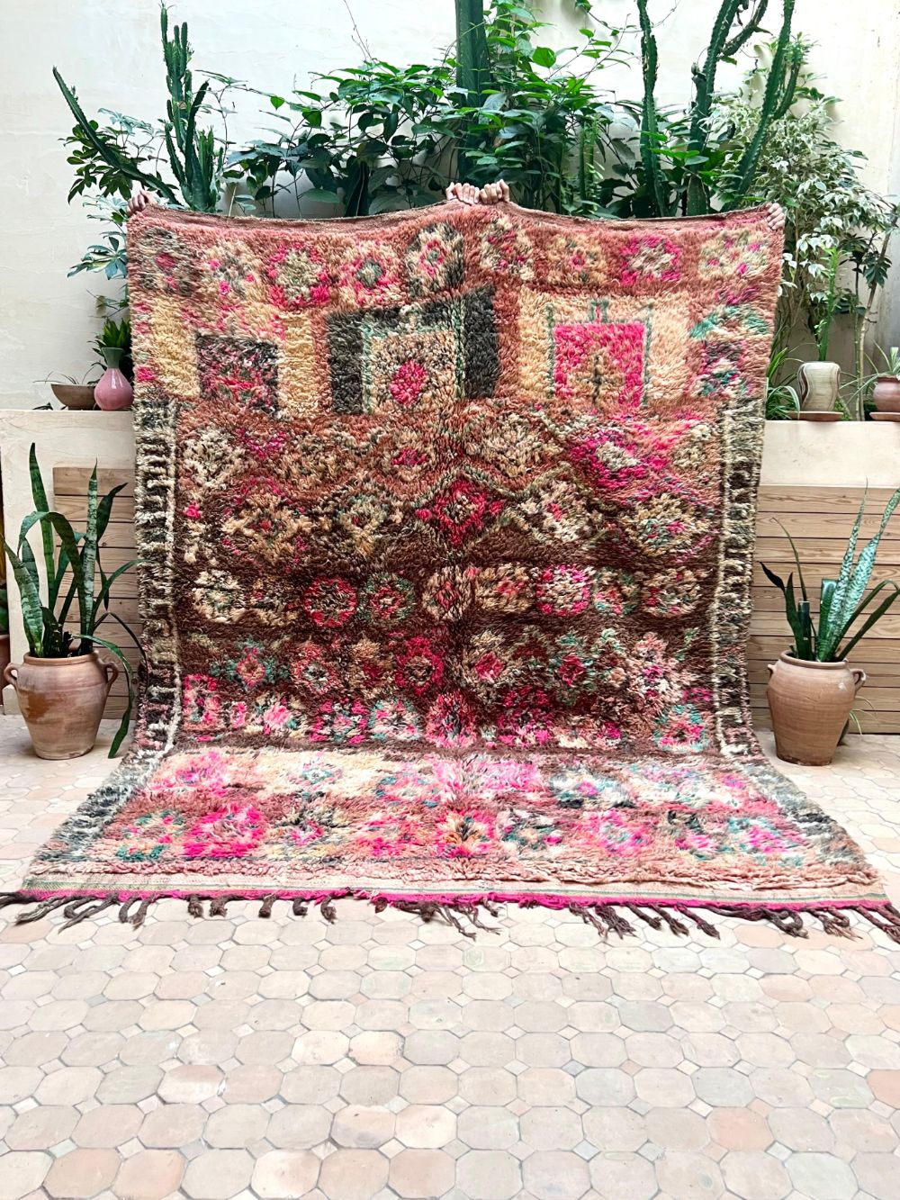 Moroccan Vintage Boujaad Rug 280x210cm