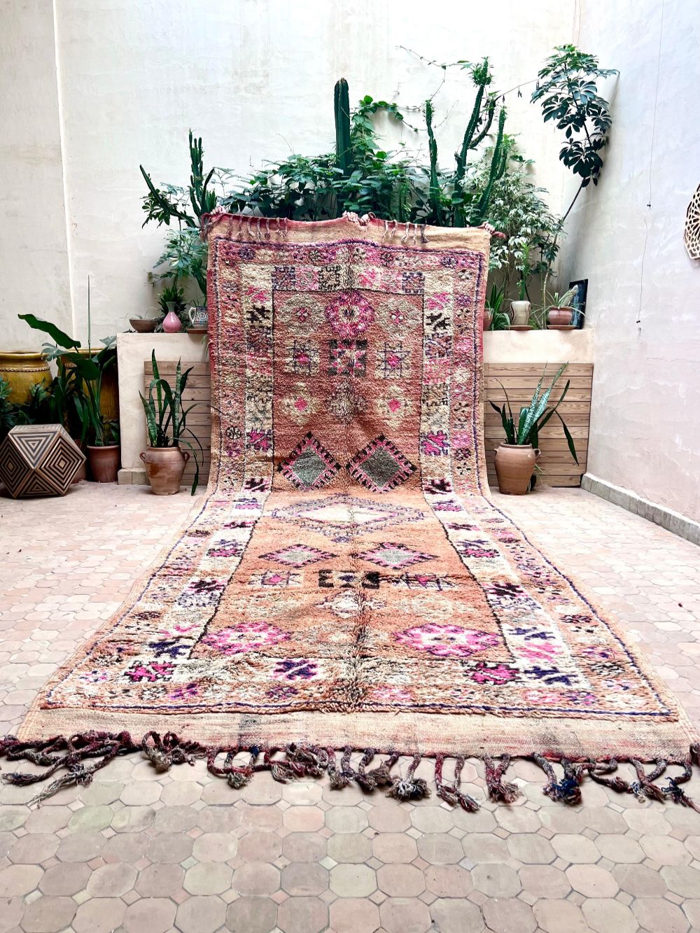 Moroccan Vintage Boujaad Rug 510x200cm