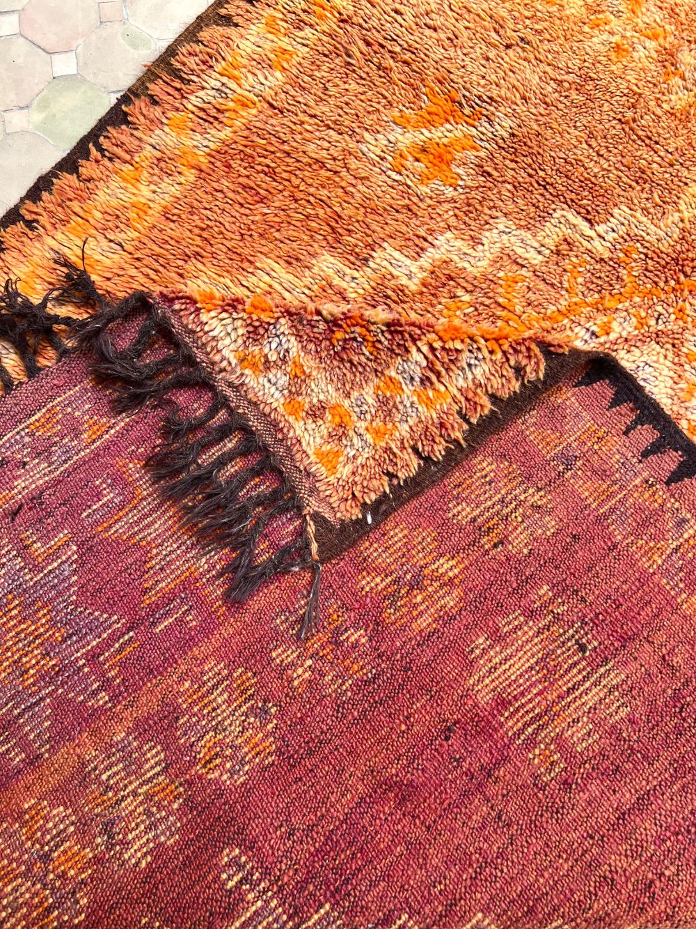 Moroccan Vintage Boujaad Rug 270x155cm