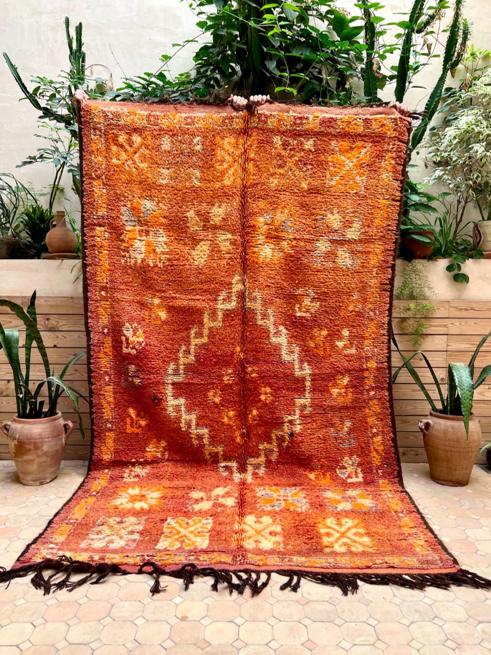 Moroccan Vintage Boujaad Rug 270x155cm