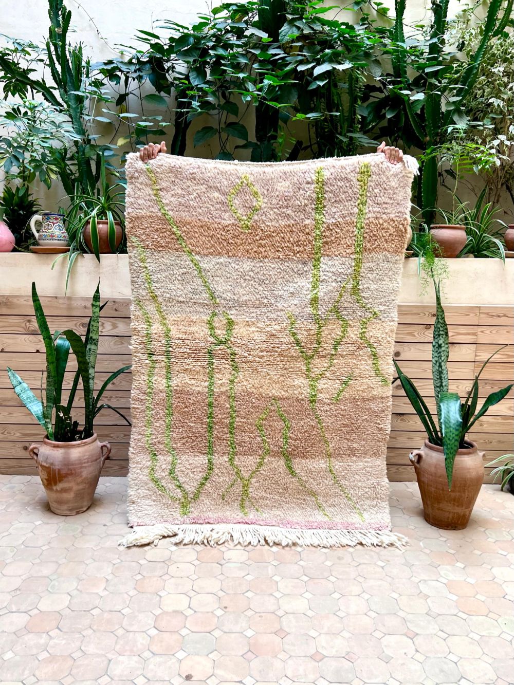 Marokkolainen Saghira-matto 150x115cm