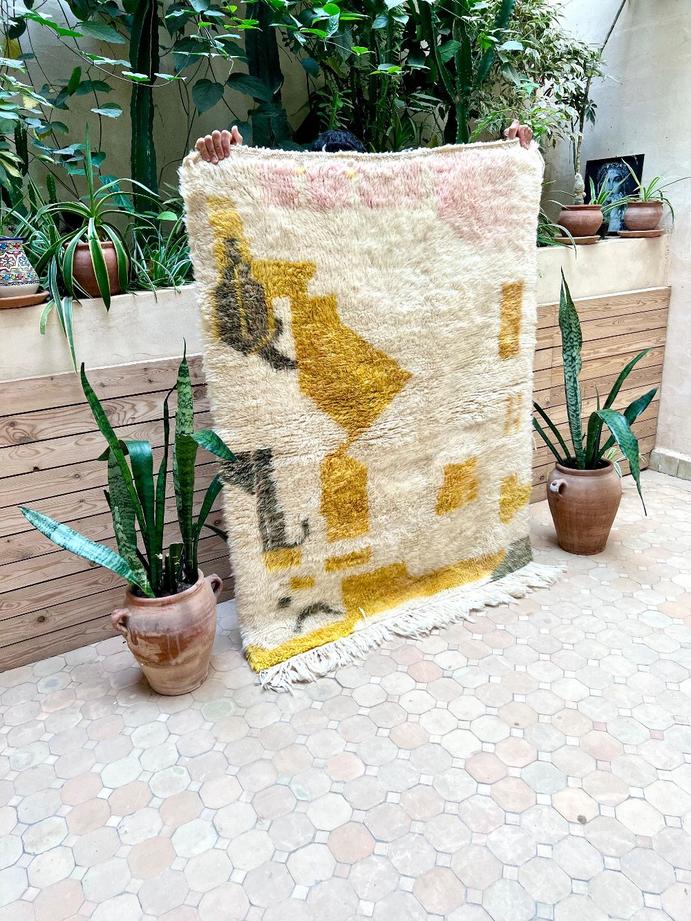 Marokkolainen Saghira-matto 150x115cm