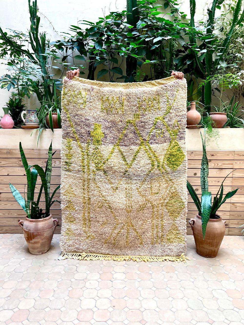 Marokkolainen Saghira-matto 150x110cm