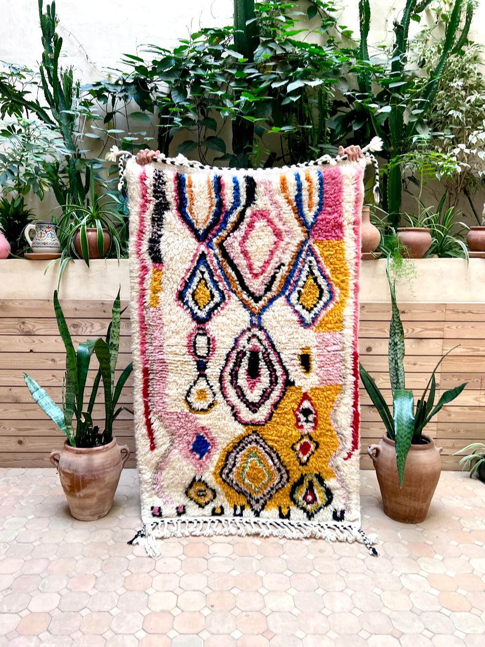 Marokkolainen Saghira-matto 155x90cm