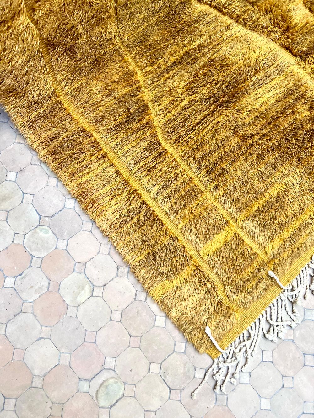 Moroccan Mrirt Rug Saffron 295x205cm