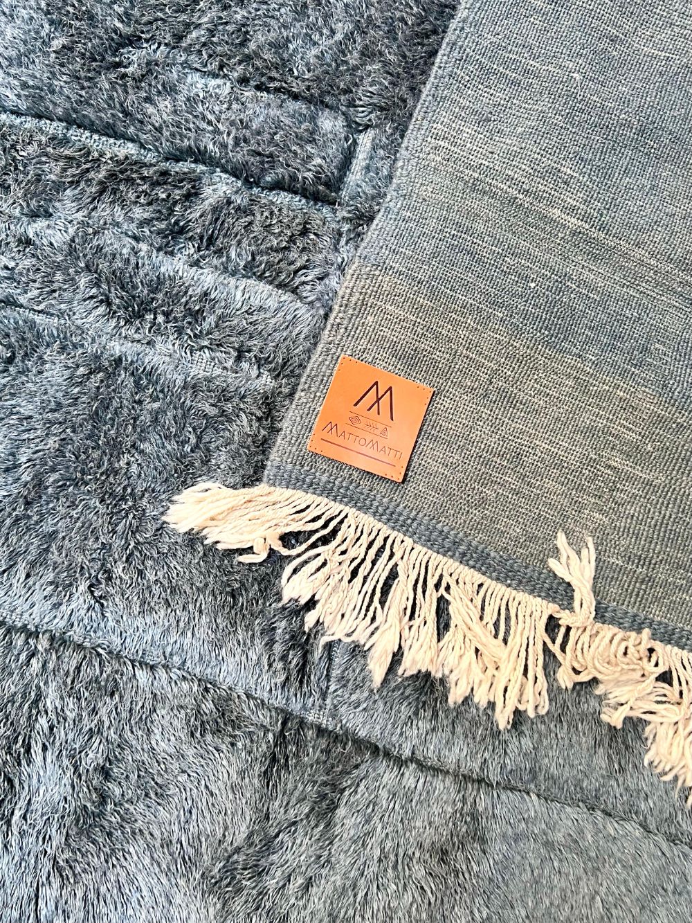 Moroccan Mrirt Rug Navy 305x195cm