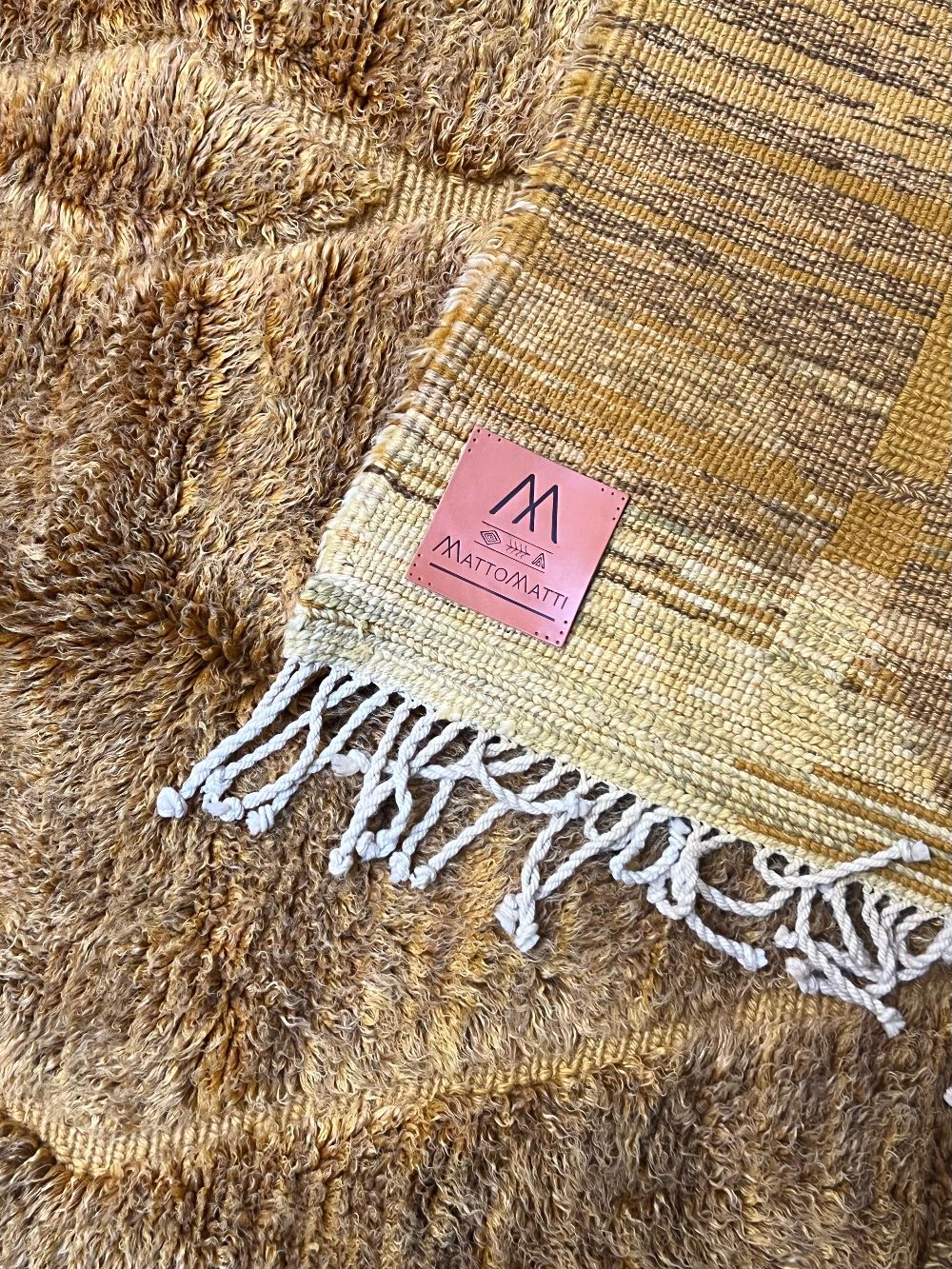 Moroccan Mrirt Rug Saffron 295x205cm