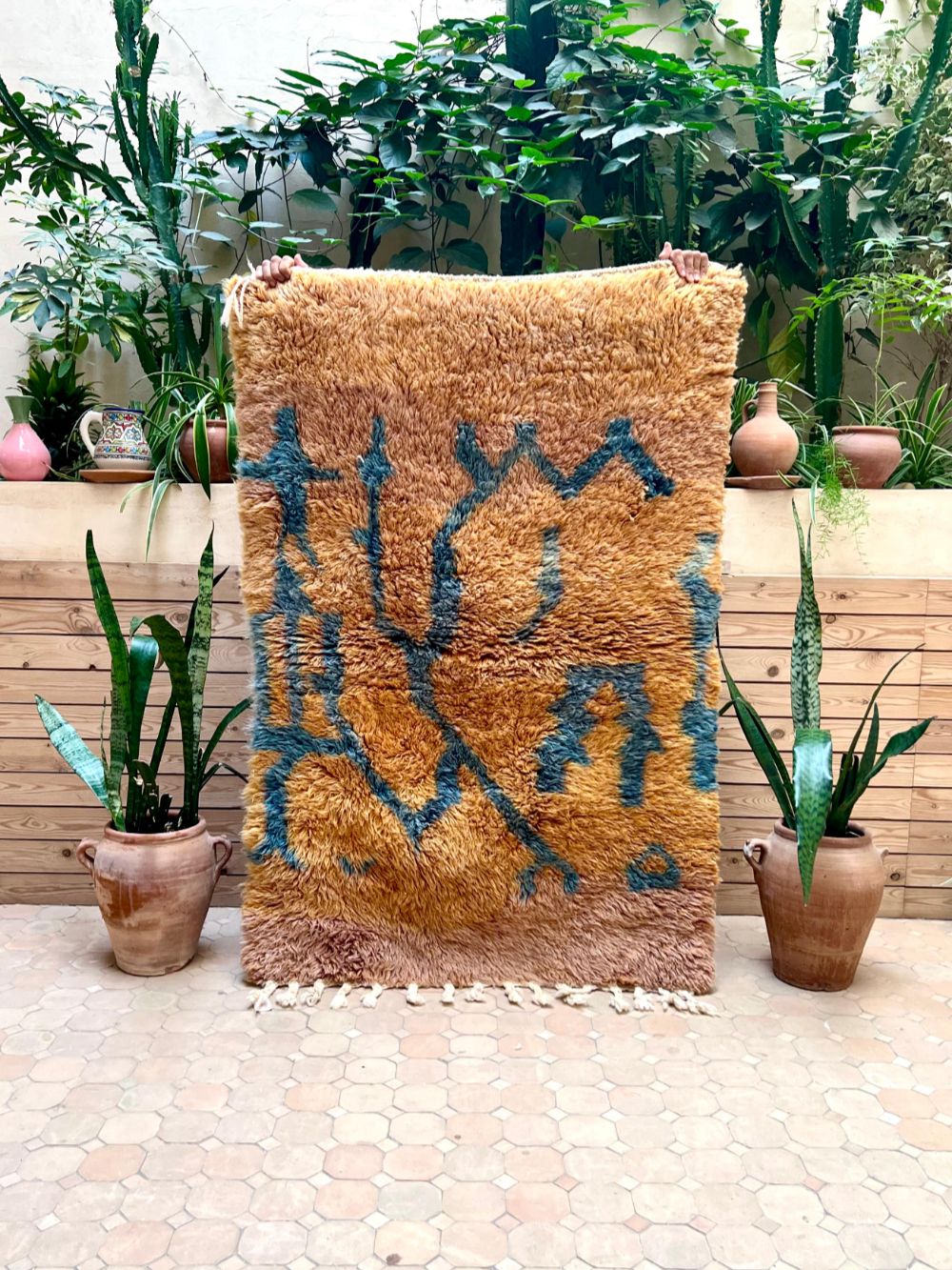 Marokkolainen Saghira-matto 155x100cm