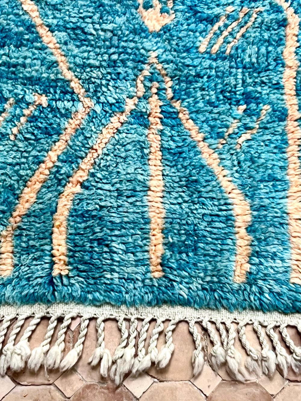 Moroccan Saghira Rug 140x115cm