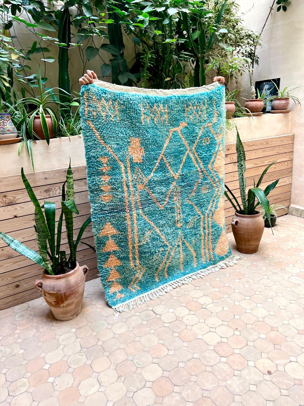 Moroccan Saghira Rug 140x115cm