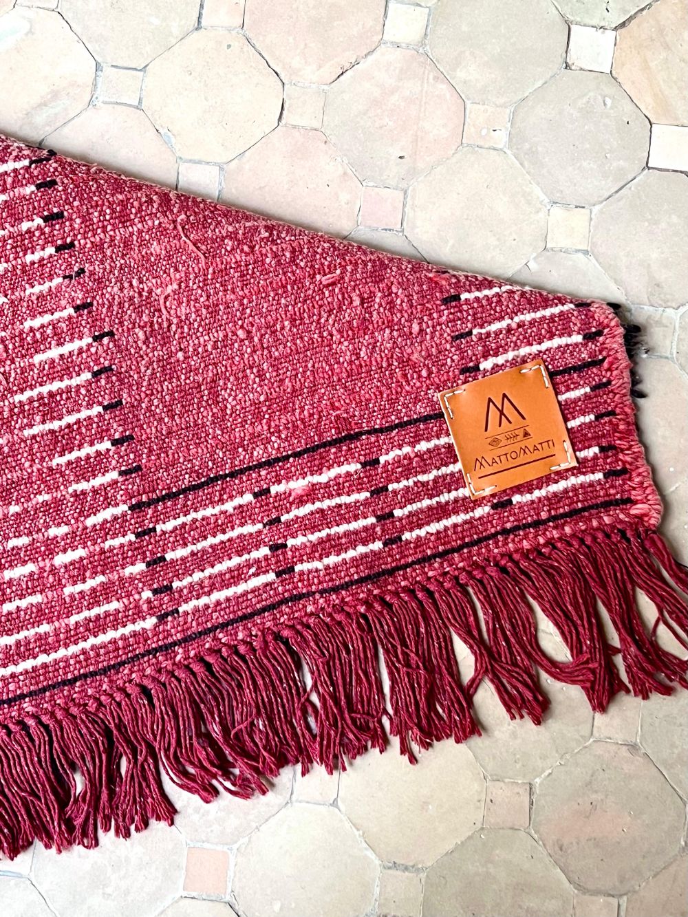 Moroccan Vintage Azilal runner Rug 200x95cm