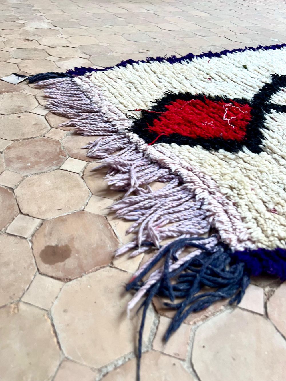 Moroccan Vintage Azilal runner Rug 240x70cm