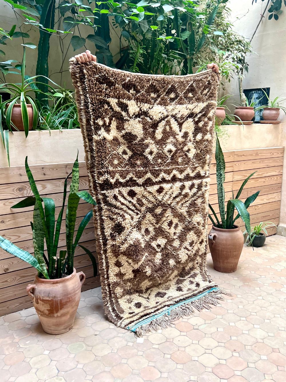 Moroccan Vintage Azilal Rug 160x95cm