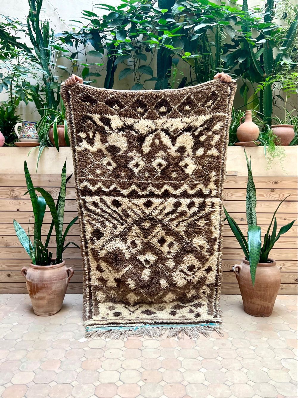 Moroccan Vintage Azilal Rug 160x95cm