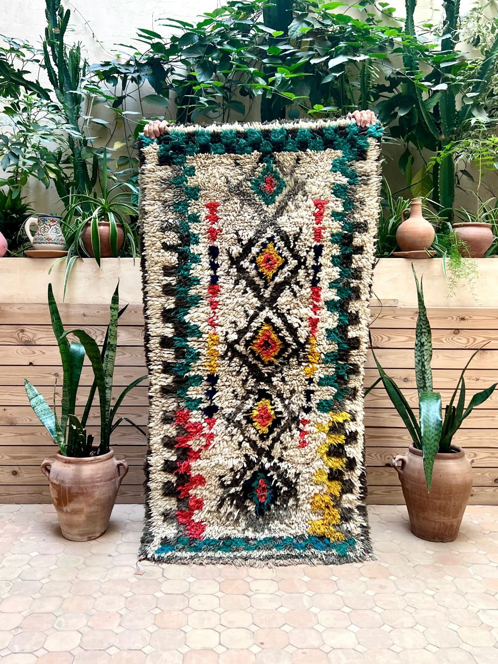 Moroccan Vintage Azilal Rug 160x85cm