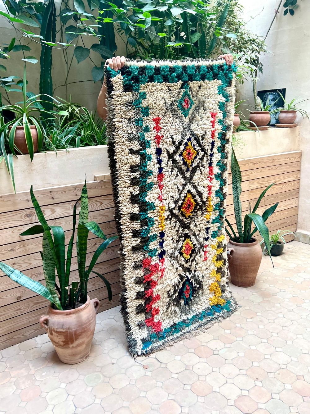 Moroccan Vintage Azilal Rug 160x85cm