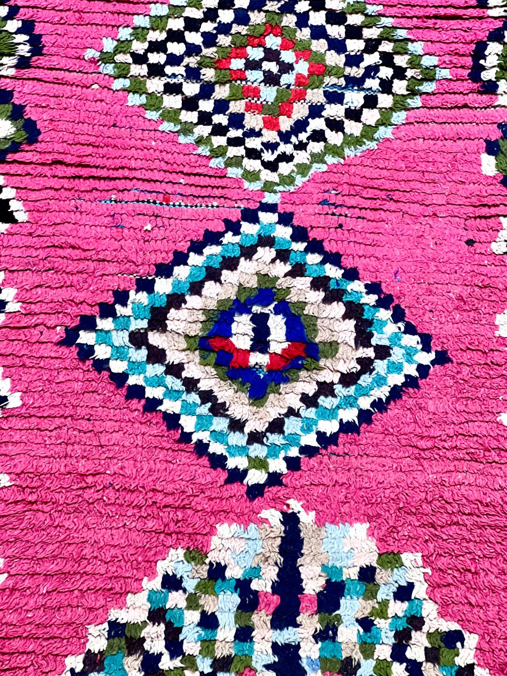 Moroccan Vintage Azilal runner Rug 265x90cm