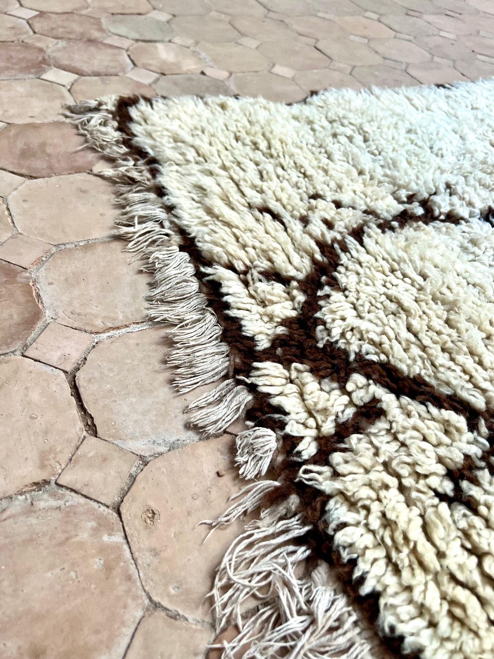 Moroccan Vintage Azilal Rug 185x70cm