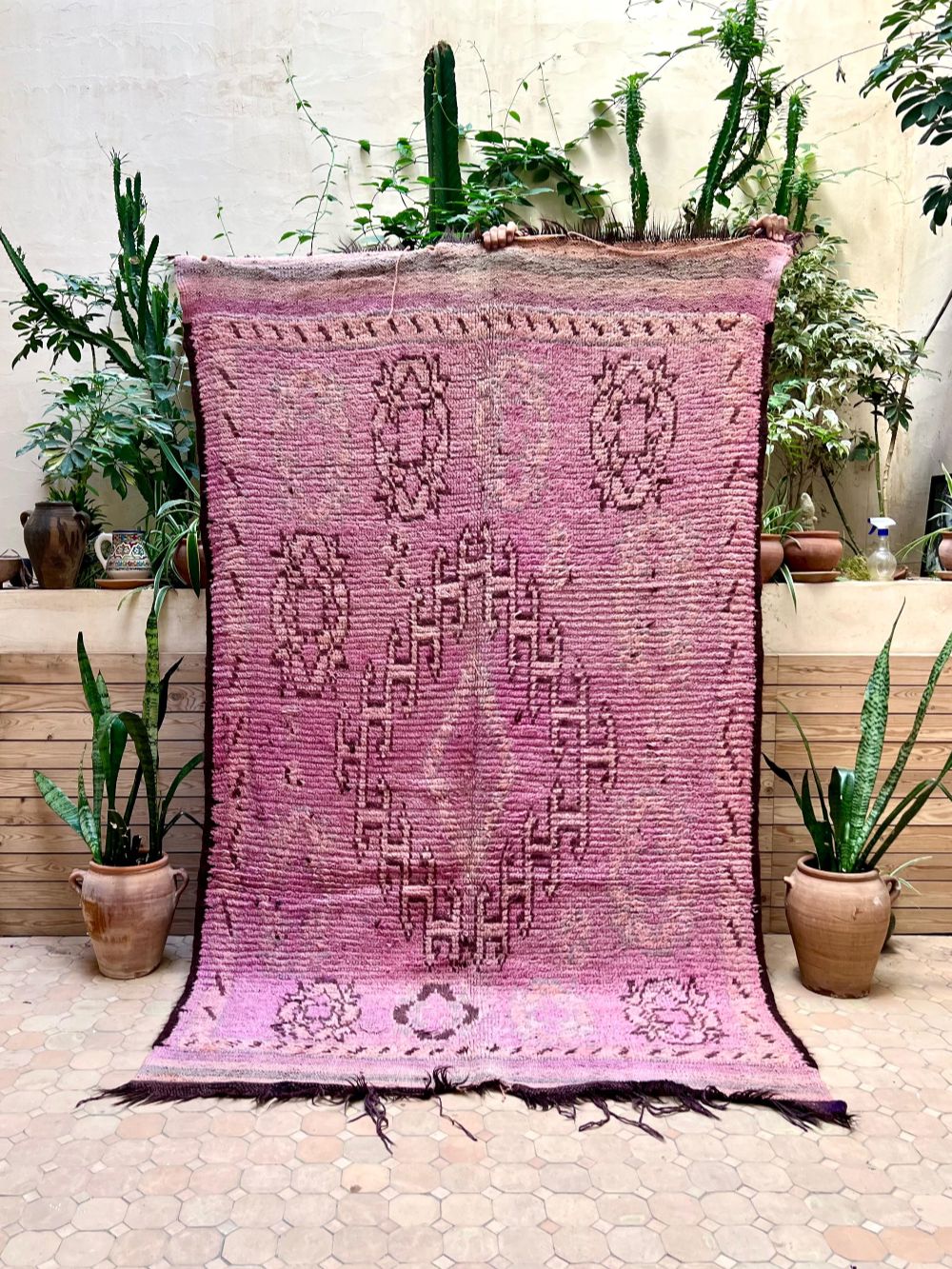 Moroccan Vintage Boujaad Rug 260x155cm