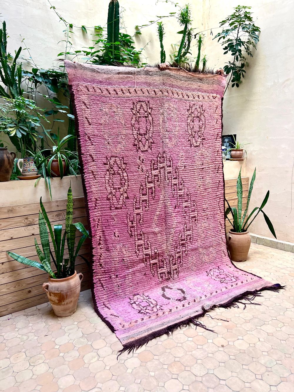 Moroccan Vintage Boujaad Rug 260x155cm