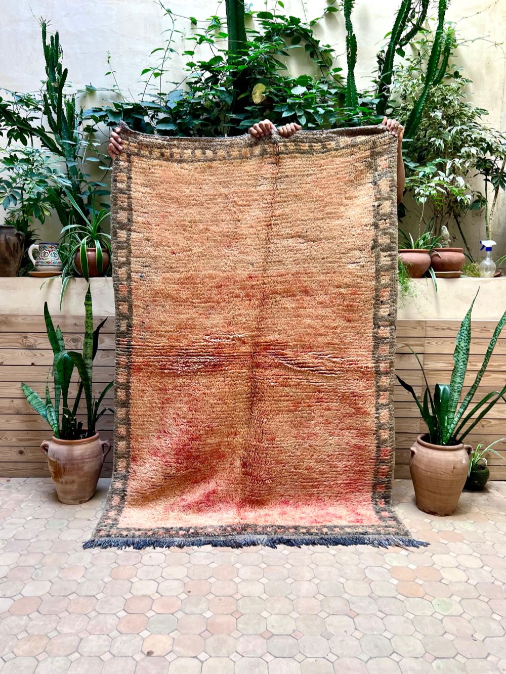 Moroccan Vintage Boujaad Rug 200x135cm