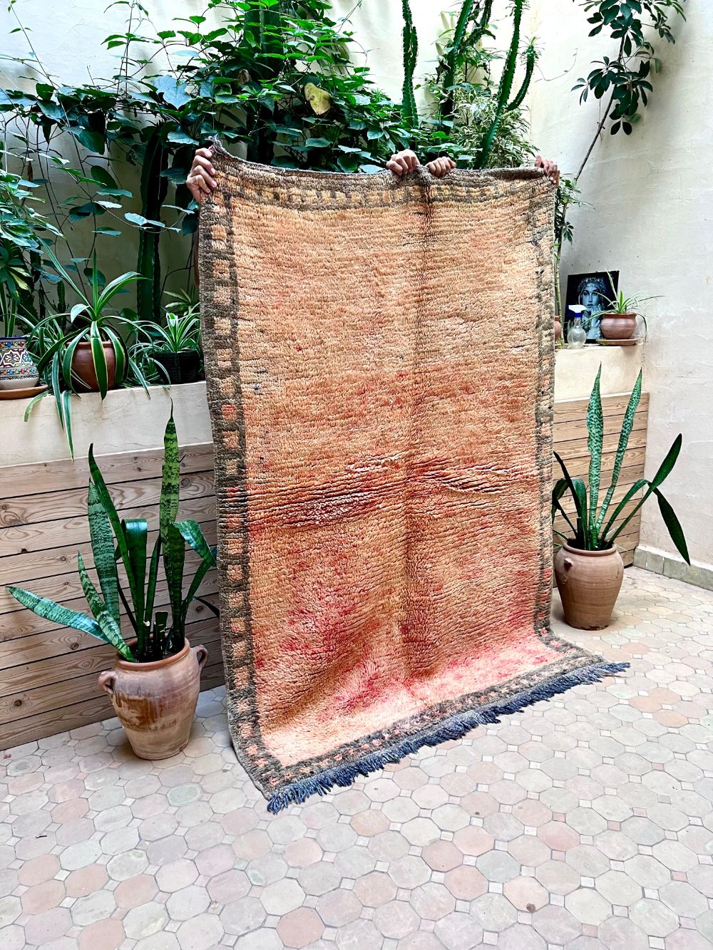 Moroccan Vintage Boujaad Rug 200x135cm