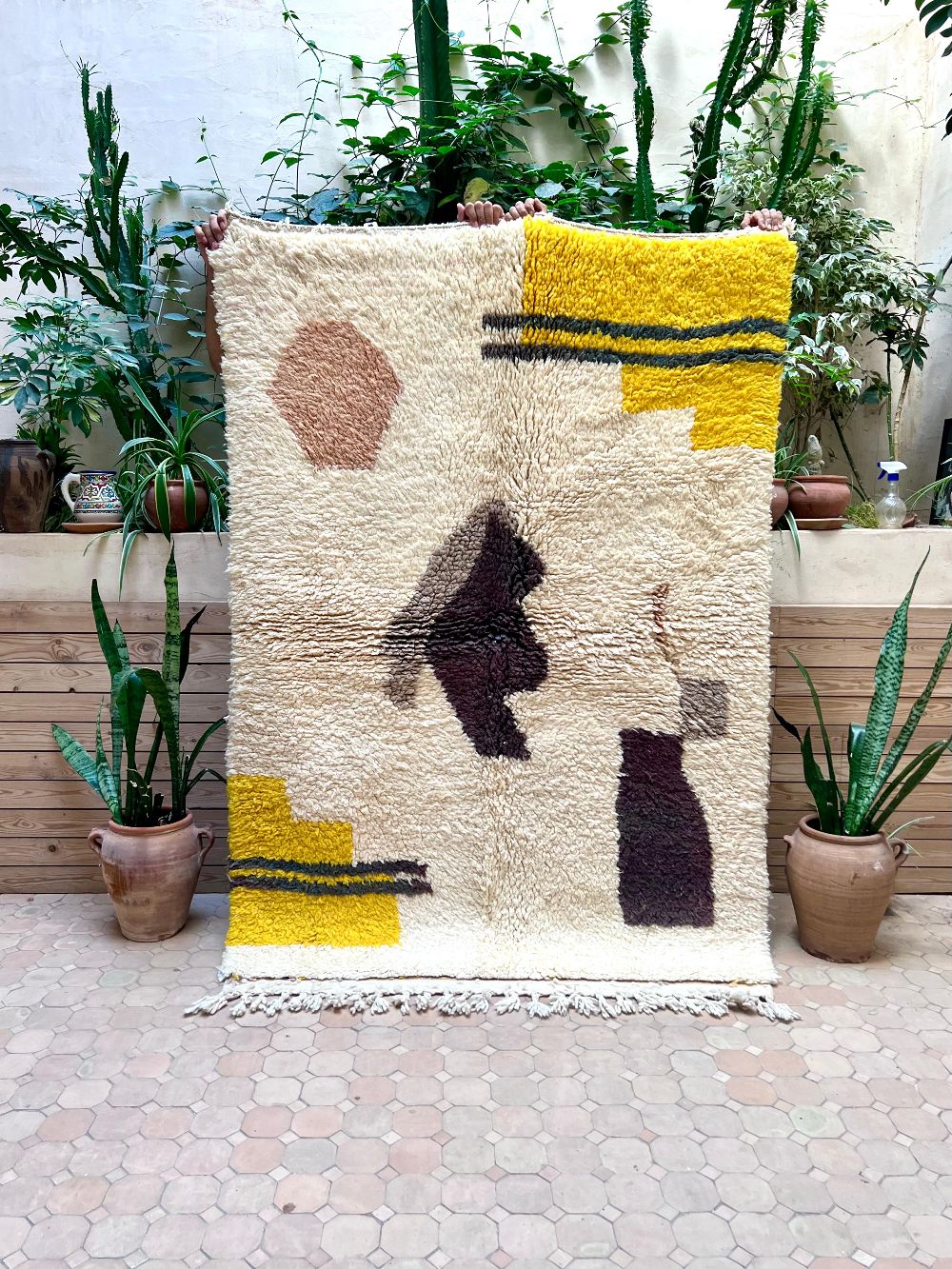 Moroccan Cat Rug 210x140cm