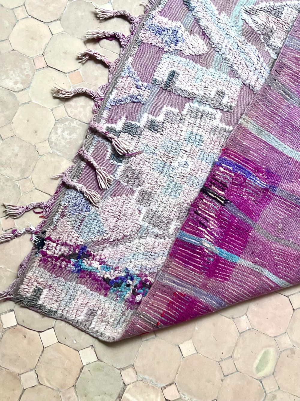 Moroccan Vintage Boujaad Rug 160x180cm