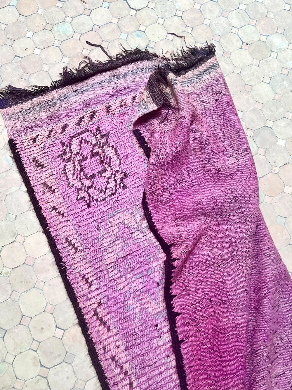 Moroccan Vintage Boujaad Rug 260x155cm