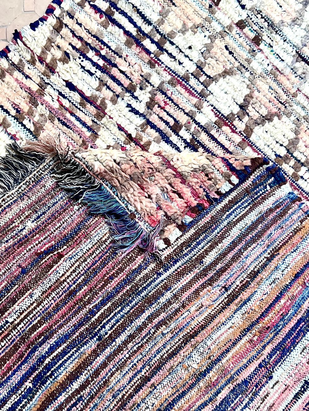 Moroccan Vintage Boujaad Rug 210x150cm