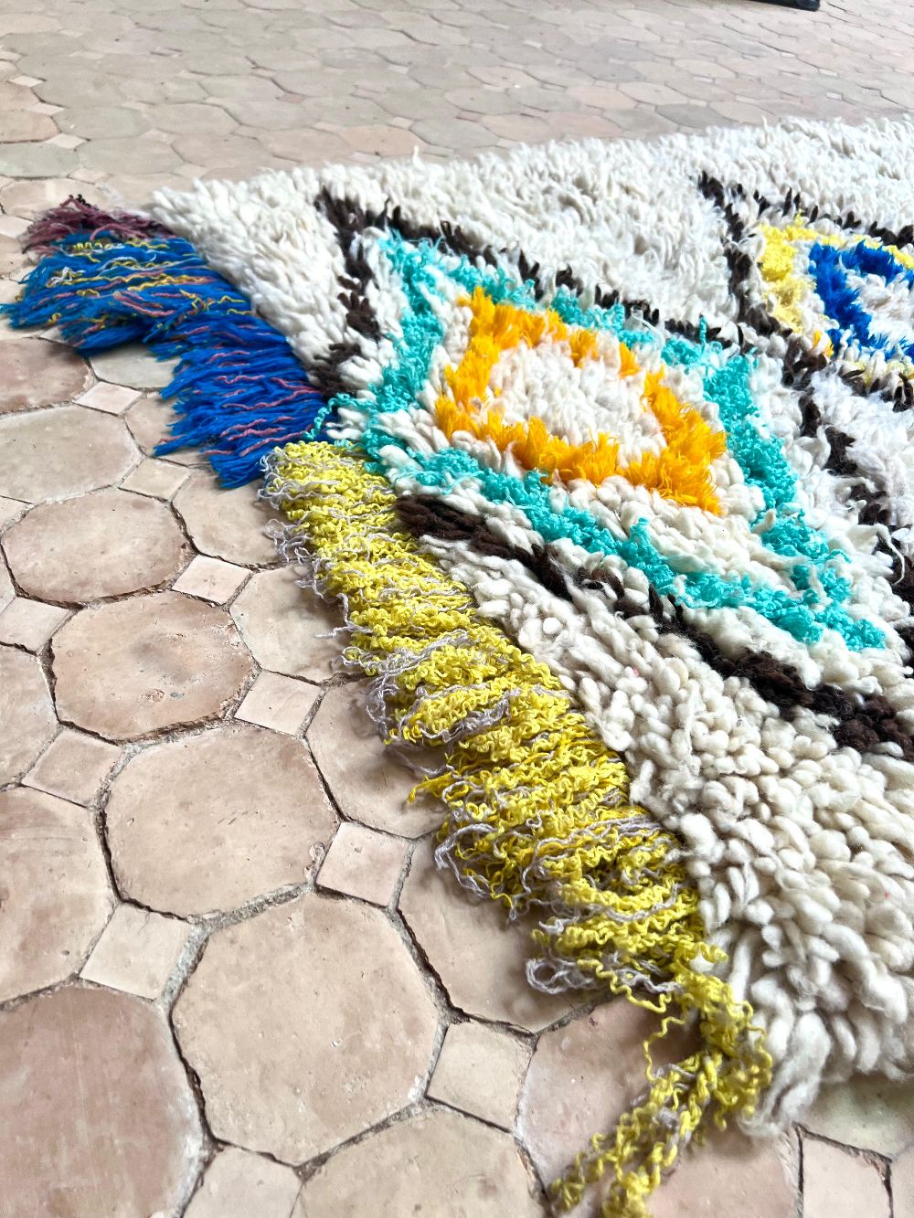 Moroccan Vintage Azilal Rug 185x85cm